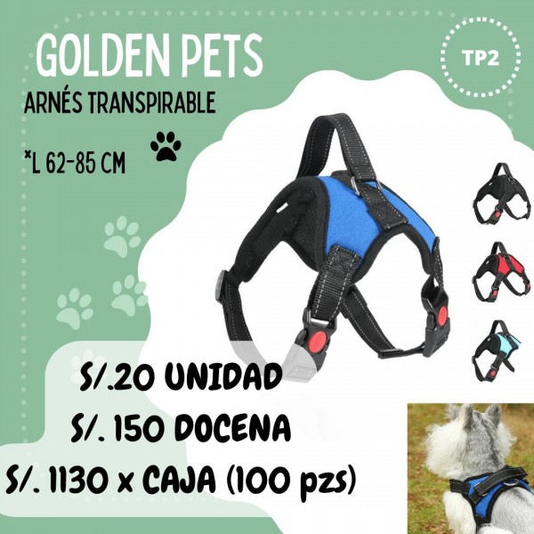 Arnés Transpirable *L 62-85 CM
