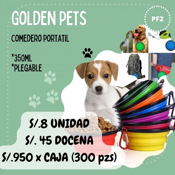 Comedero Portatil *350 ML